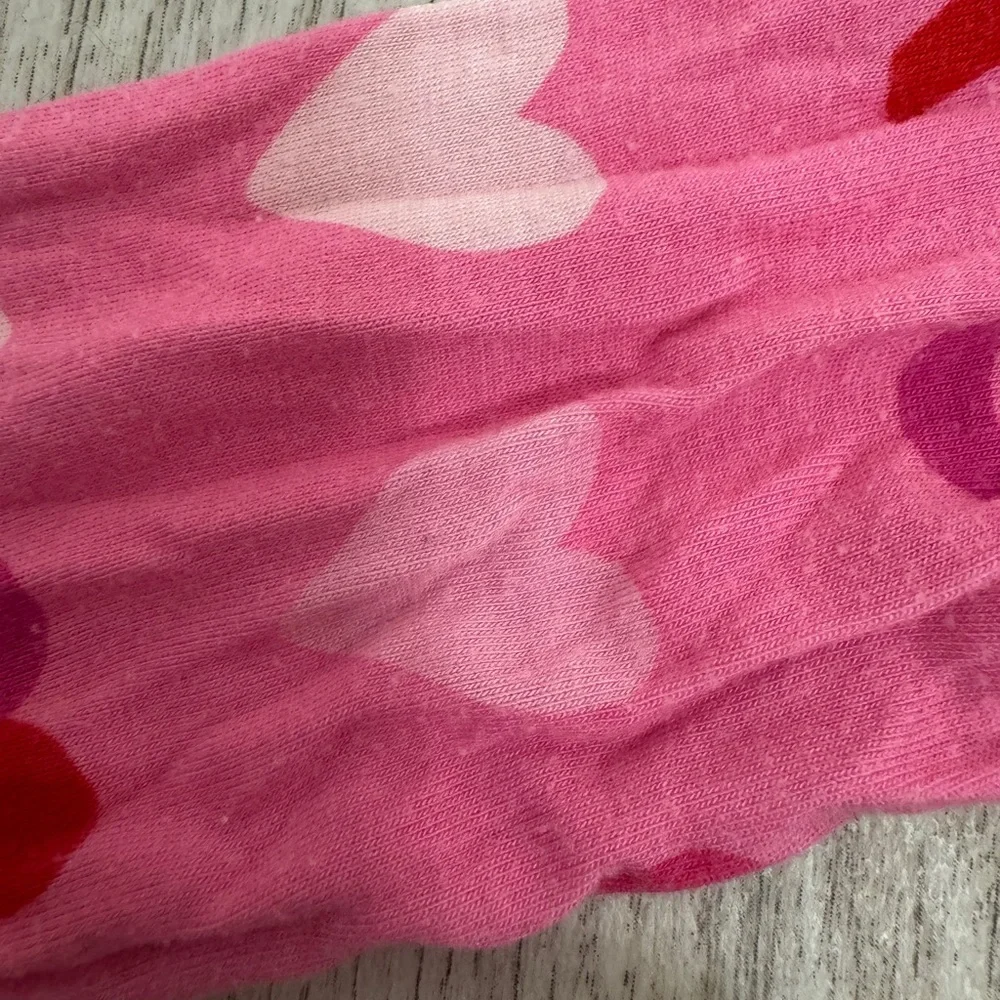Little Sleepies Pink Heart Footies Pajamas